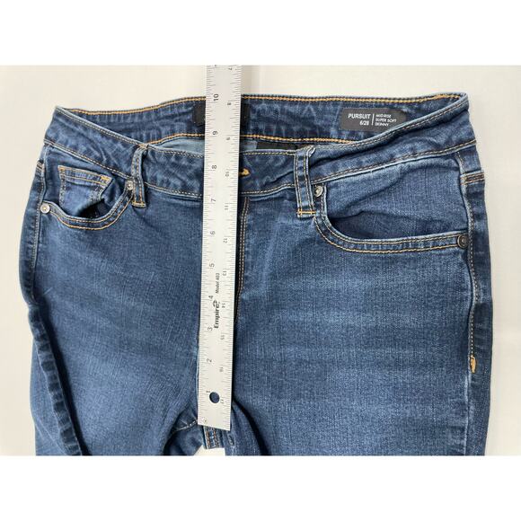 Buffalo David Bitton Pursuit Skinny Mid Rise Super Soft Stretch Size 6 28 Casual - Picture 9 of 11